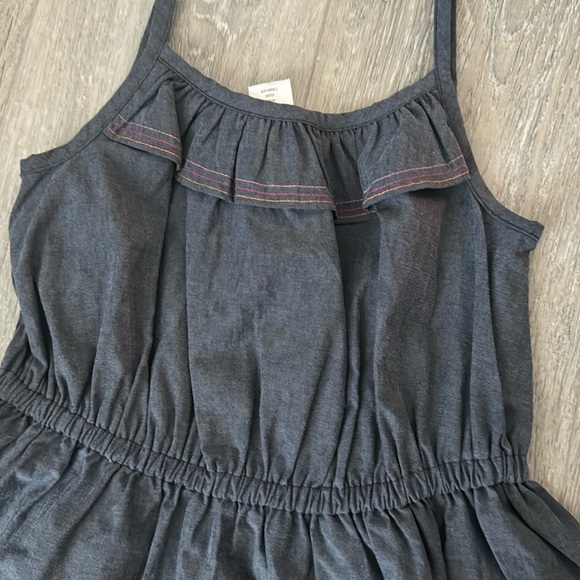 NWT Gymboree Girls Sleeveless Cotton Dress with Embroidered Flowers Size 6 - Picture 6 of 10